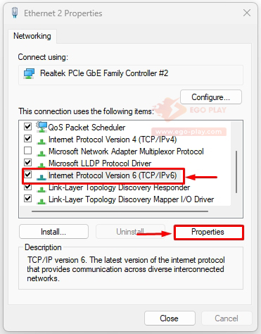 đổi dns server ipv4